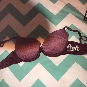 Pink bra